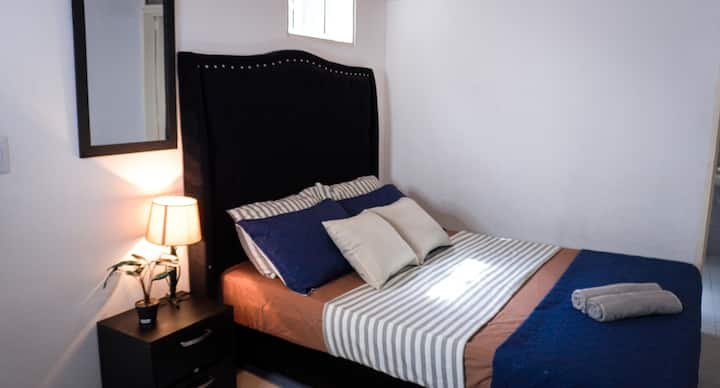 Habitación preparada en Casa Mora Z